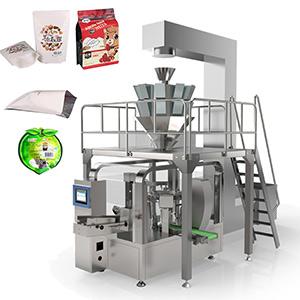 weighing rotary pouch packing machine