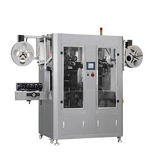 detergent two head shrink sleeve labeling machine