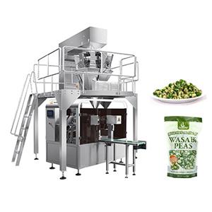 potato chips rotary doypack zipper pouch packing machine